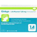 GINKGO-1A Pharma 120 mg Filmtabletten 30 St – PZN 13856903 из немецкой аптеки