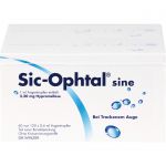 SIC OPHTAL sine Augentr. Augentropfen 120X0.6 ml из немецкой аптеки