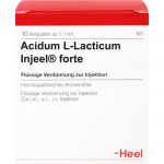 ACIDUM L-LACTICUM Injeel forte Ampullen 10 St из немецкой аптеки