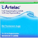 ARTELAC Augentropfen 3X10 ml из немецкой аптеки