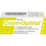 CROM-OPHTAL Augentropfen 10 ml из немецкой аптеки