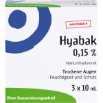 HYABAK Augentropfen 3X10 ml из немецкой аптеки