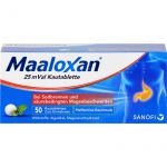 MAALOXAN 25 mVal Kautabletten 50 St из немецкой аптеки