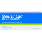 GELUSIL LAC Kautabletten 50 St из немецкой аптеки