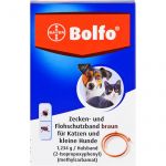 BOLFO Flohschutzband braun f.kleine Hunde/Katzen 1 St из немецкой аптеки
