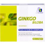 GINKGO 100 mg Kapseln+B1+C+E 192 St из немецкой аптеки