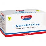 MEGAMAX L-Carnitin 500 mg Kapseln 60 St из немецкой аптеки