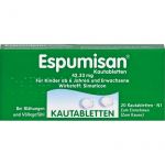 ESPUMISAN Kautabletten 20 St из немецкой аптеки