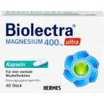 BIOLECTRA Magnesium 400 mg ultra Kapseln 40 St из немецкой аптеки