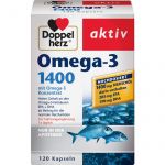 DOPPELHERZ Omega-3 1.400 Kapseln 120 St из немецкой аптеки