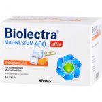 BIOLECTRA Magnesium 400 mg ultra Trinkgran.Orange 40 St из немецкой аптеки