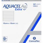 AQUACEL Ag Extra 15x15 cm Kompressen 5 St из немецкой аптеки