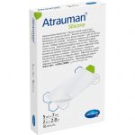 ATRAUMAN Silicone steril 5x7 cm Kompressen 10 St из немецкой аптеки