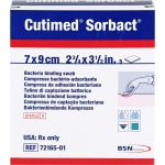 CUTIMED Sorbact Kompressen 7x9 cm 5 St из немецкой аптеки