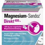 MAGNESIUM SANDOZ Direkt 400 mg Sticks 48 St из немецкой аптеки
