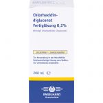 CHLORHEXIDINDIGLUCONAT Fertiglsung 0,2% 200 ml из немецкой аптеки