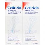 CETIRIZIN STADA Saft 10 mg/10 ml 150 ml из немецкой аптеки