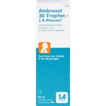 AMBROXOL 30 Tropfen-1A Pharma 50 ml из немецкой аптеки
