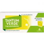 TANTUM VERDE 3 mg Lutschtabl.m.Zitronengeschmack 20 St из немецкой аптеки