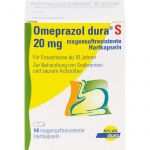 OMEPRAZOL dura S 20 mg magensaftresist.Hartkapseln 14 St из немецкой аптеки