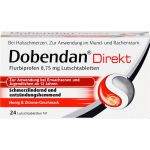 DOBENDAN Direkt Flurbiprofen 8,75 mg Lutschtabl. 24 St из немецкой аптеки