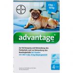 ADVANTAGE 100 Lsung f.Hunde 4-10 kg 4 St из немецкой аптеки