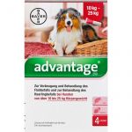 ADVANTAGE 250 Lsung f.Hunde 10-25 kg 4 St из немецкой аптеки