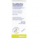 FLUIMUCIL Kindersaft 100 ml из немецкой аптеки