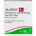 ALOPEXY 5% Lsung zur Anwendung auf der Haut 3X60 ml из немецкой аптеки