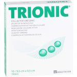 TRIONIC Wundauflage 9,5x9,5 cm 10 St из немецкой аптеки