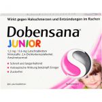 DOBENSANA Junior 1,2mg/0,6mg Lutschtabletten 24 St из немецкой аптеки