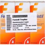 FENISTIL Tropfen 3X20 ml из немецкой аптеки