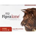 FIPRALONE 134 mg Lsg.z.Auftropf.f.mittelgro.Hunde 4 St из немецкой аптеки
