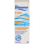 RHINOMER Plus Schnupfenspray 20 ml из немецкой аптеки