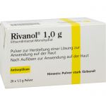 RIVANOL 1,0 g Pulver 20 St из немецкой аптеки