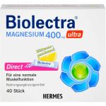 BIOLECTRA Magnesium 400 mg ultra Direct Zitrone 40 St из немецкой аптеки