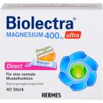 BIOLECTRA Magnesium 400 mg ultra Direct Orange 40 St из немецкой аптеки