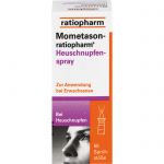 MOMETASON-ratiopharm Heuschnupfenspray 10 g из немецкой аптеки