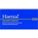 HAENAL Hamamelis Zpfchen 10 St из немецкой аптеки