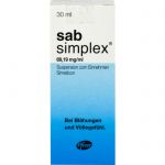 SAB simplex Suspension zum Einnehmen 30 ml из немецкой аптеки