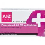 PARACETAMOL AbZ 250 mg Zpfchen 10 St из немецкой аптеки