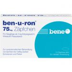 BEN-U-RON 75 mg Suppositorien 10 St из немецкой аптеки