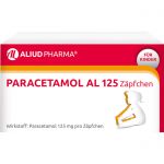 PARACETAMOL AL 125 Suglings-Suppos. 10 St из немецкой аптеки