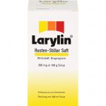 LARYLIN Husten-Stiller Saft 200 ml из немецкой аптеки