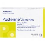POSTERINE Suppositorien 10 St из немецкой аптеки