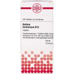 ACIDUM FORMICICUM D 12 Tabletten 200 St из немецкой аптеки