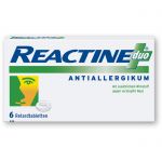 REACTINE duo Retardtabletten 6 St из немецкой аптеки