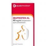 IBUPROFEN AL 40 mg/ml Suspension zum Einnehmen 100 ml из немецкой аптеки