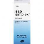 SAB simplex Suspension zum Einnehmen 100 ml из немецкой аптеки