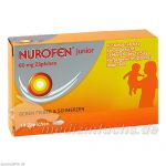 Nurofen Junior 60mg Zäpchen, 10 ST из немецкой аптеки